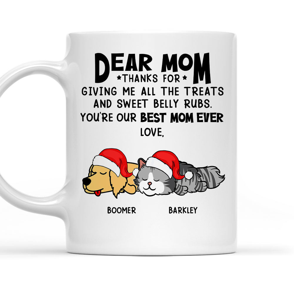 All The Treats 2 - Customizable Personalized Coffee Mug for Pet Lovers