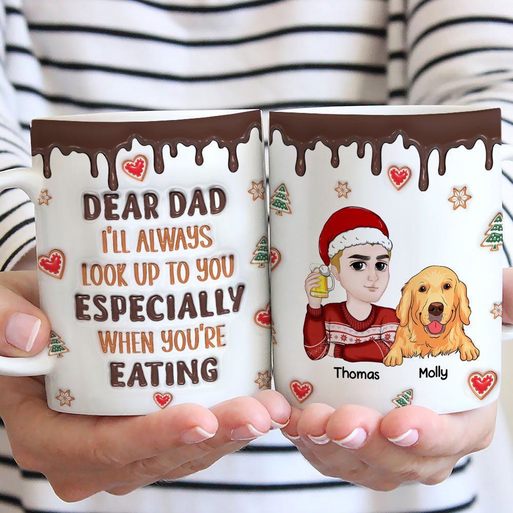Personalized 3D Inflated Effect Custom Mug - A Heartfelt Daily Companion