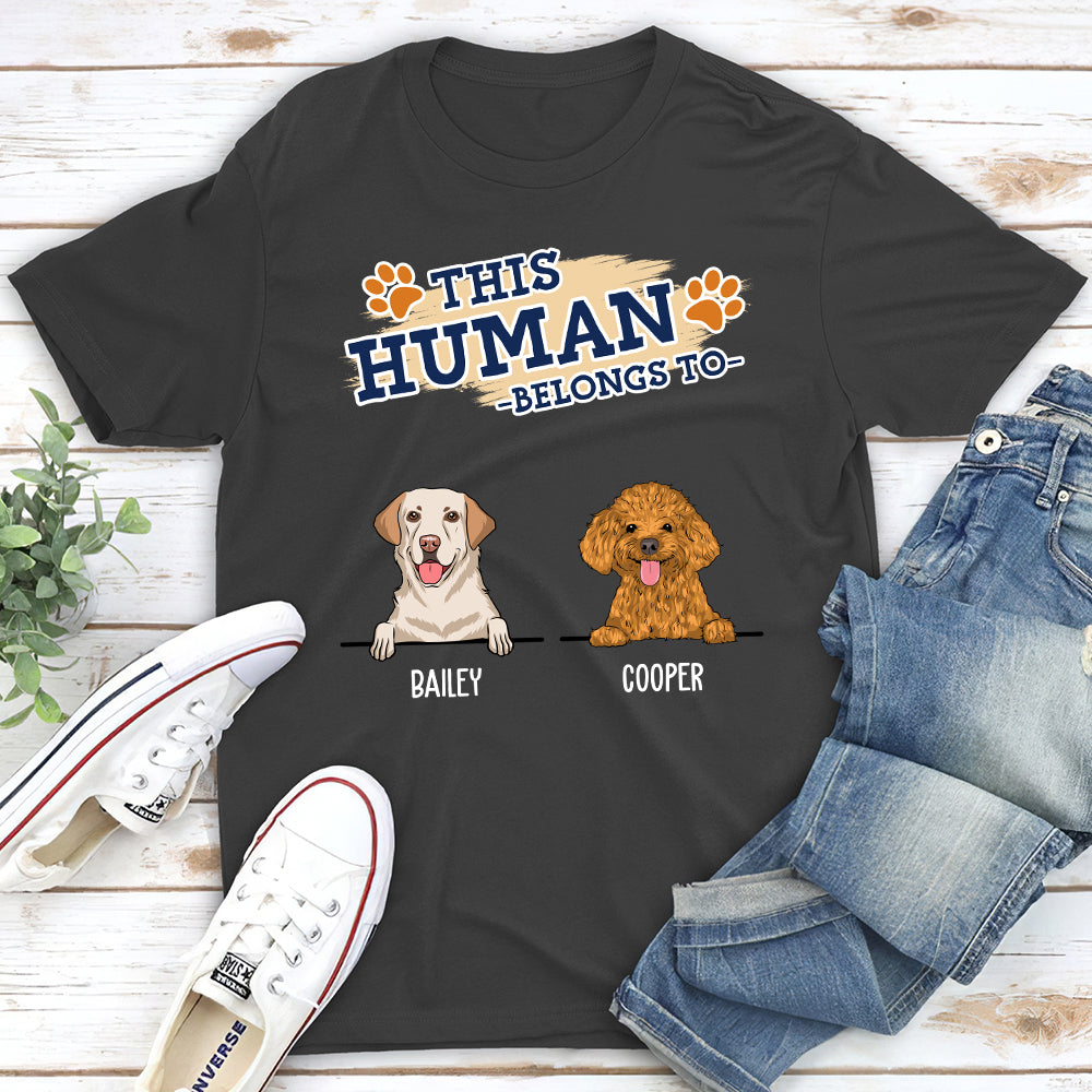 The Human 2 - Customizable Personalized Unisex Pet Lover T-shirt