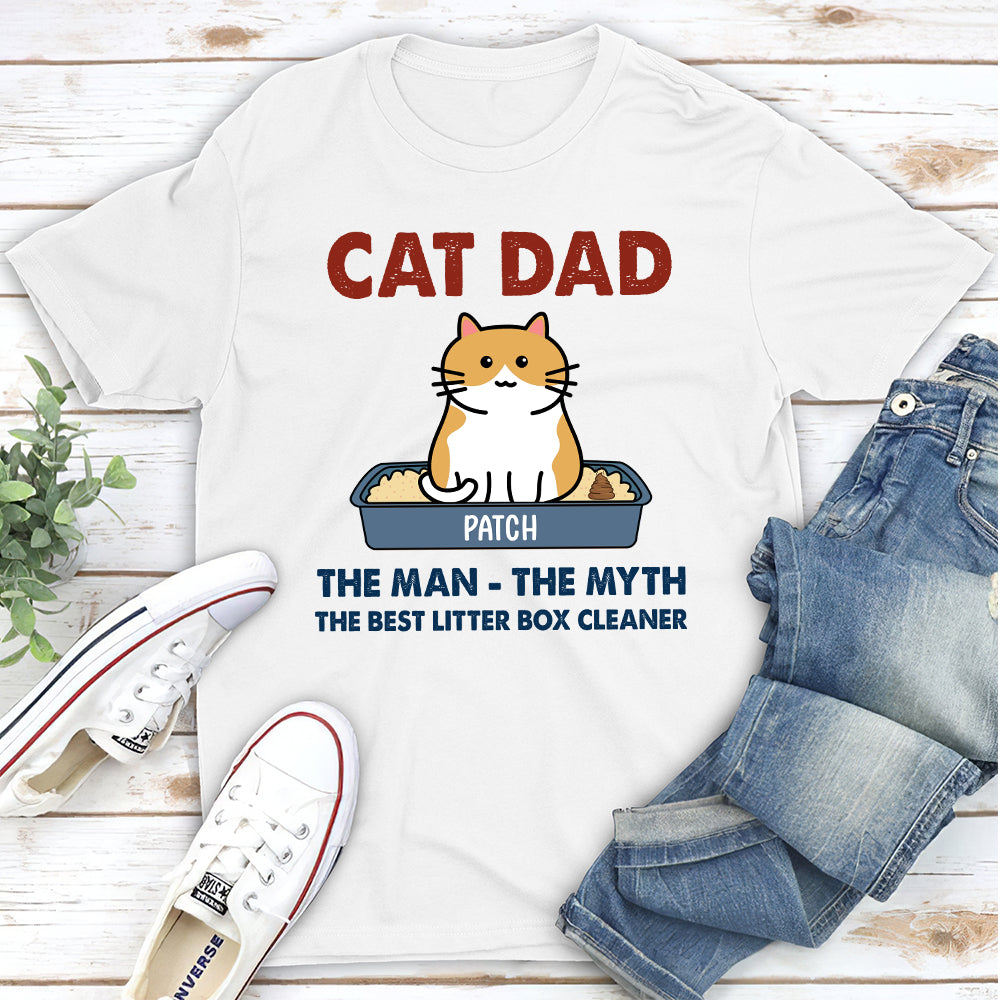 Top-Rated Litter Box Cleaner Personalized Unisex T-Shirt for Pet Lovers