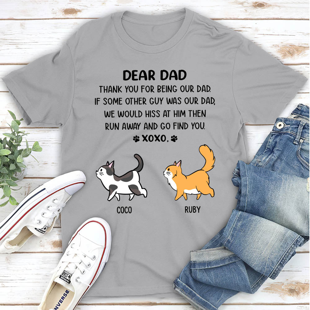 Dear Cat Mom - Personalized Custom Unisex T-shirt for Pet Lovers