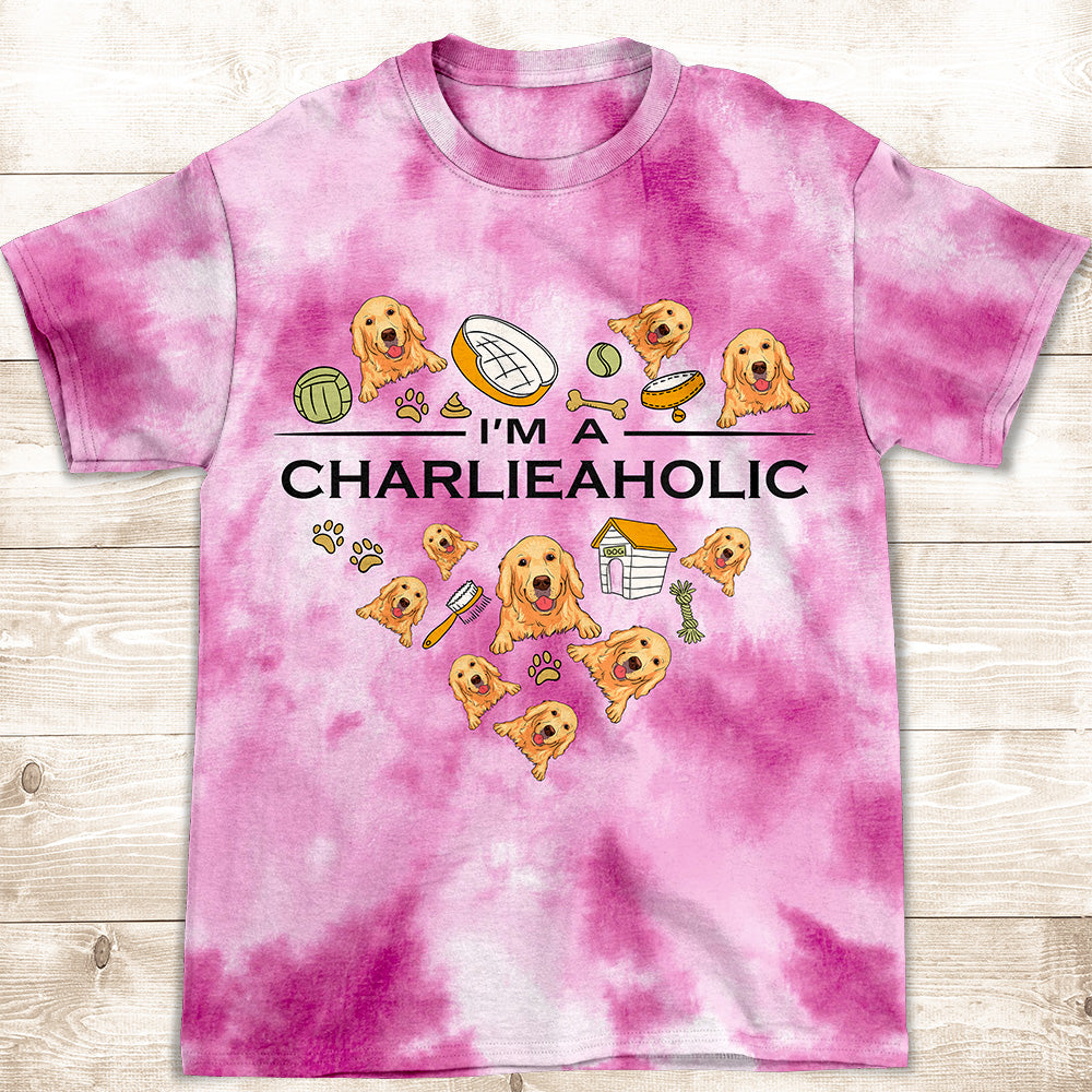 Dogaholic - Unique Personalized All-Over Print Comfortable T-Shirt