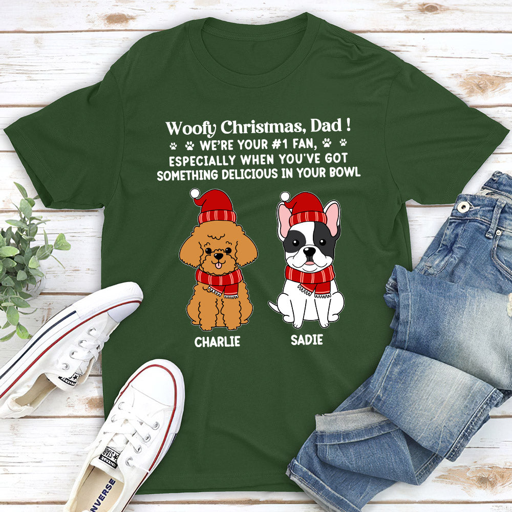 Top Mom's Fan - Personalized Custom Unisex Pet Lover T-shirt