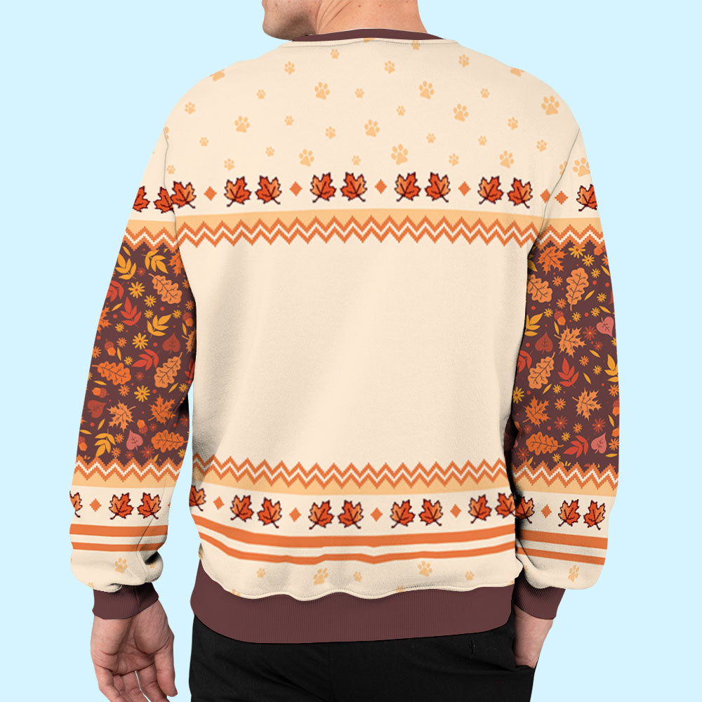 Top Personalized All-Over-Print Sweatshirt for Dog and Cat Moms