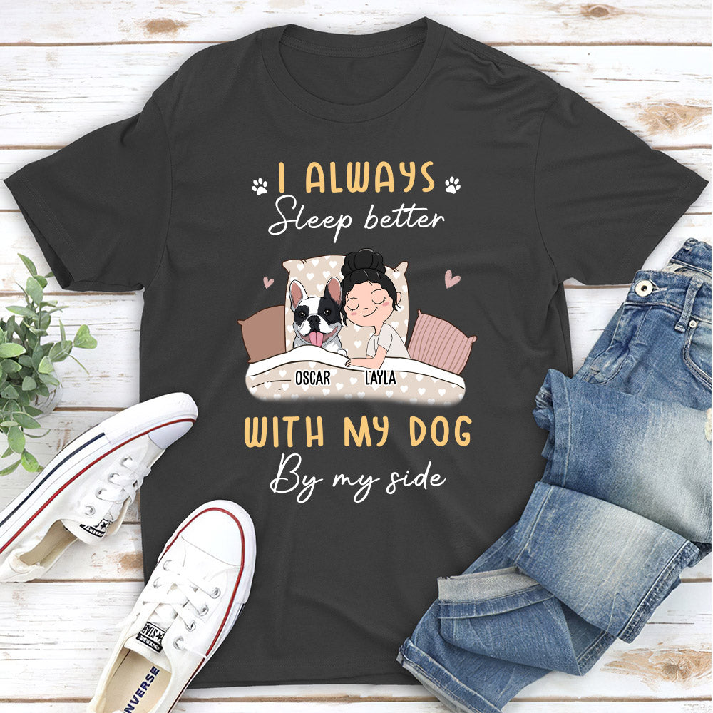 Personalized Unisex Sleep - Enhancing T - shirt for Pet Lovers
