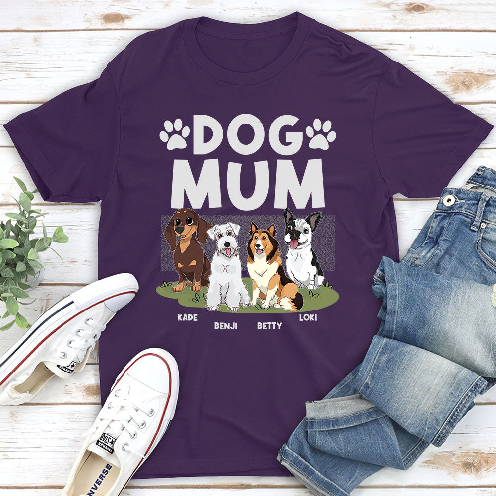Happy Dog - Customizable Unisex Personalized T - shirt for Pet Lovers
