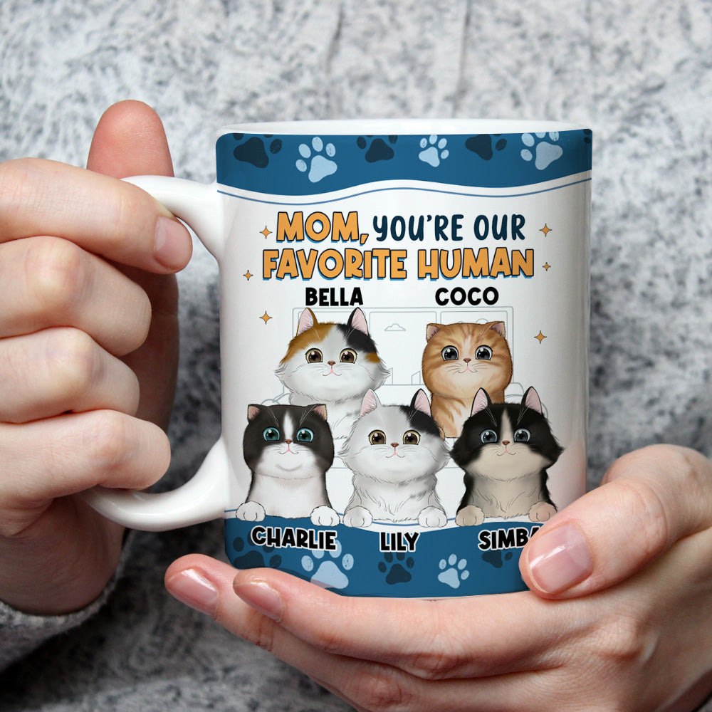 Most-Loved Cat Version - Personalized Custom Coffee Mug for All Beverages
