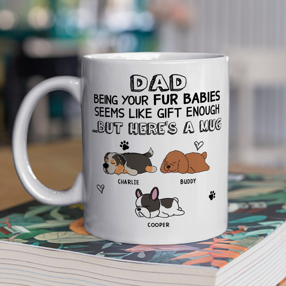 Personalized Fur-Themed Custom Coffee Mug: Ideal Gift for Pet Lovers
