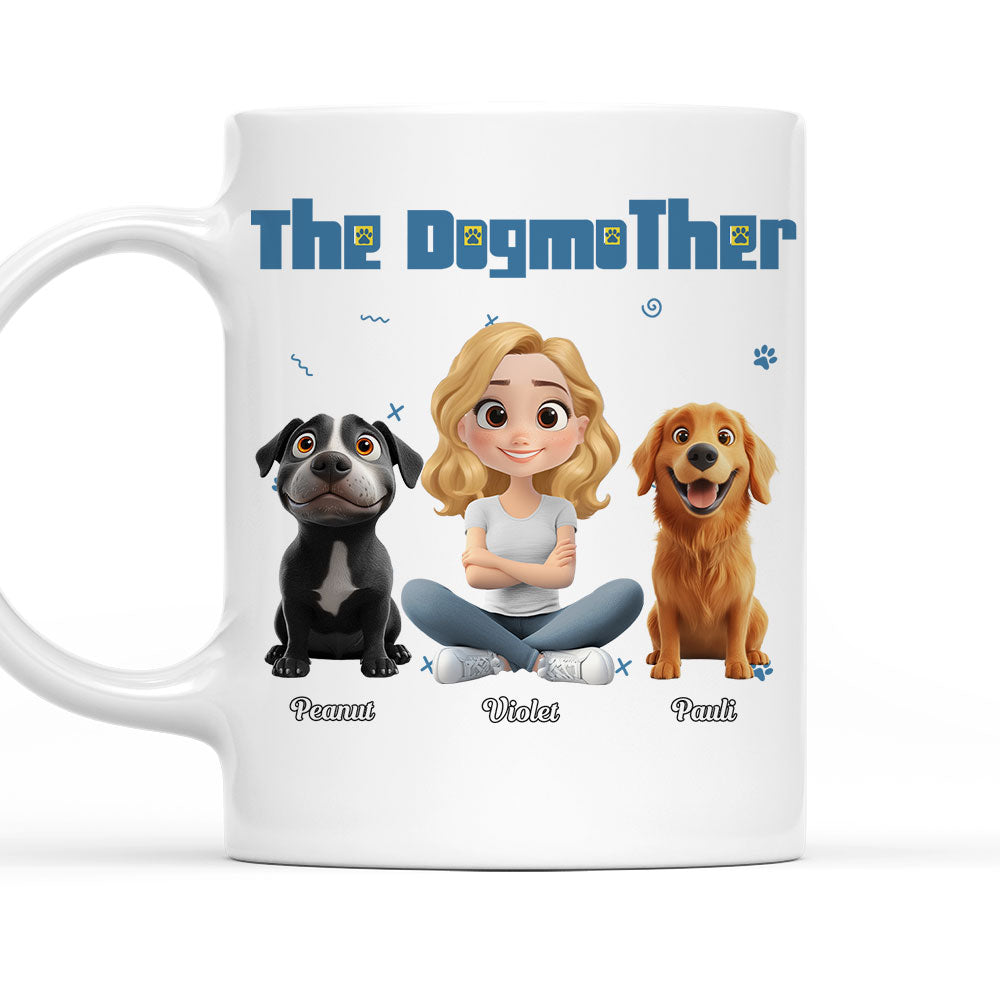 Personalized 'I Am The Dogmother' Custom Coffee Mug - Perfect Gift Idea
