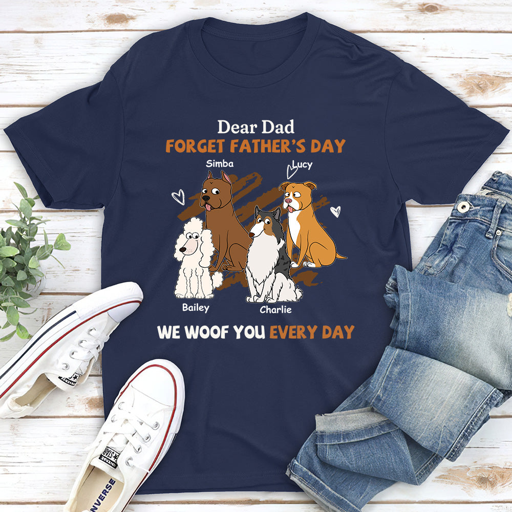 Daily Woof Love - Customizable Unisex Personalized T-shirt for Pet Lovers