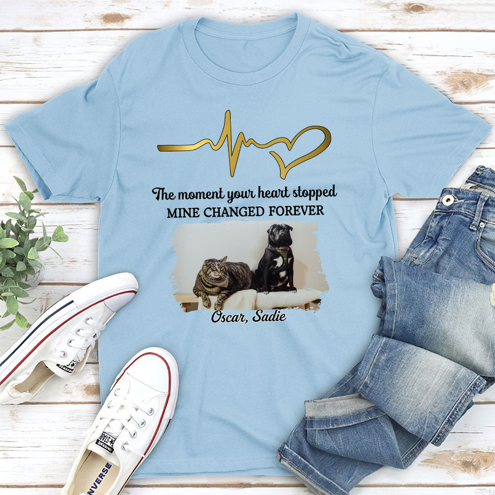 Personalized Unisex Memorial T-shirt - Capture The Precious Moment