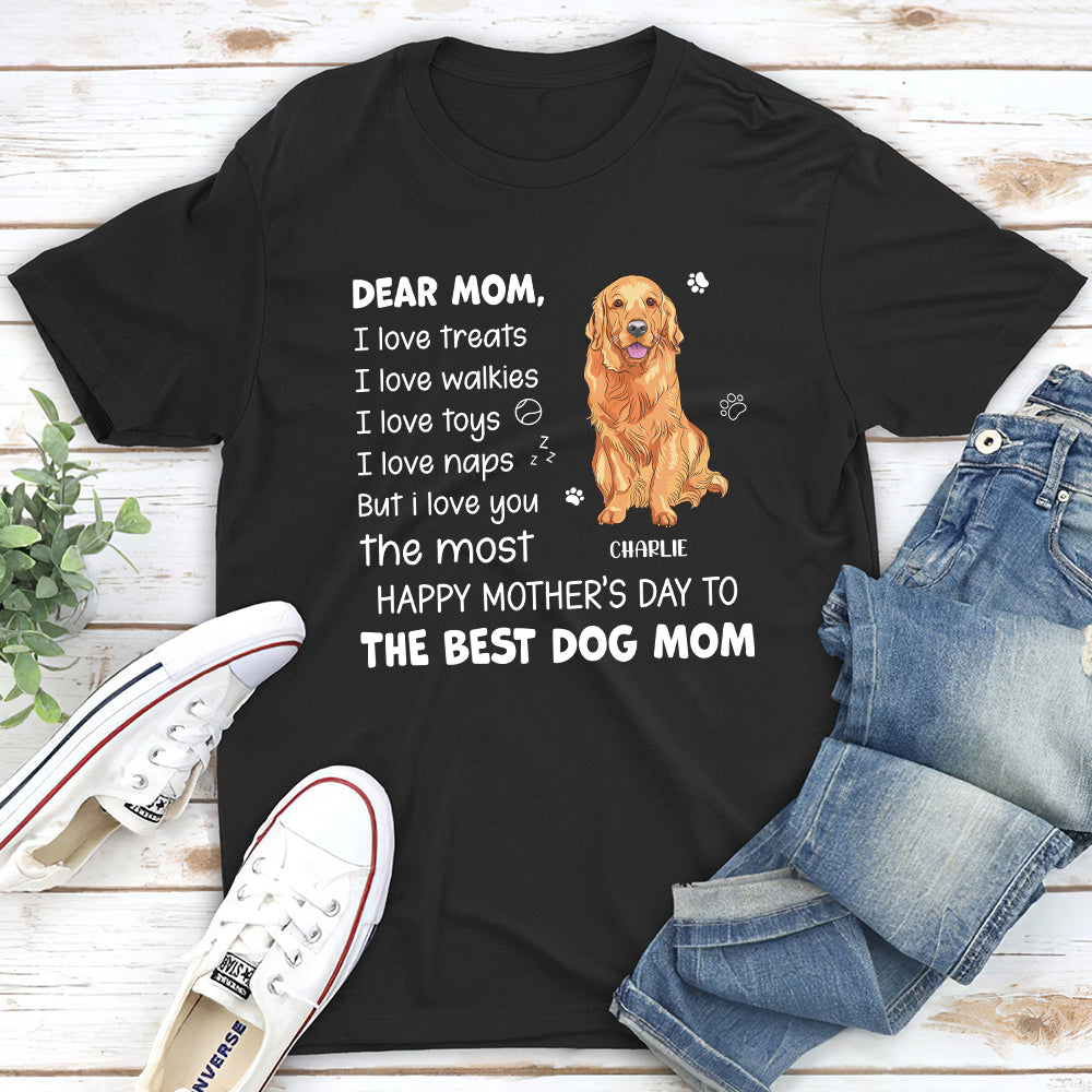 I Love Treats - Customizable Unisex Pet Lover's T-shirt