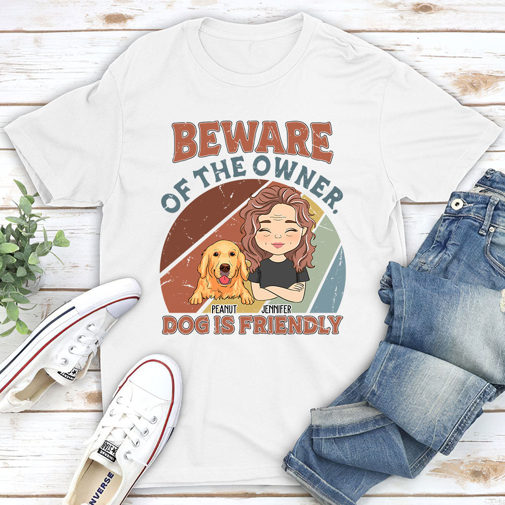 Personalized Unisex Dog - Friendly T - shirt: Ideal Gift for Pet Lovers