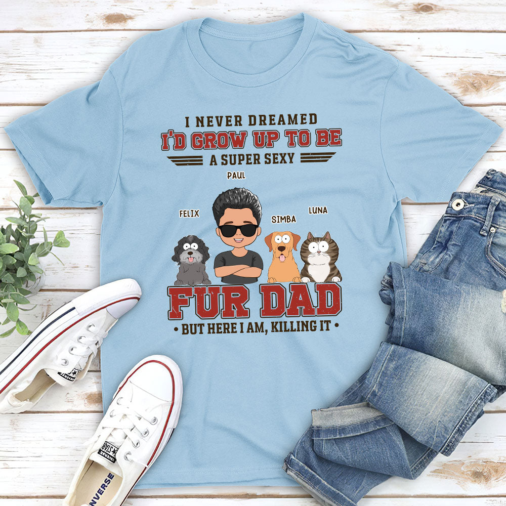 Grow Up To Be 2 - Customizable Unisex Personalized Pet Lover T-shirt