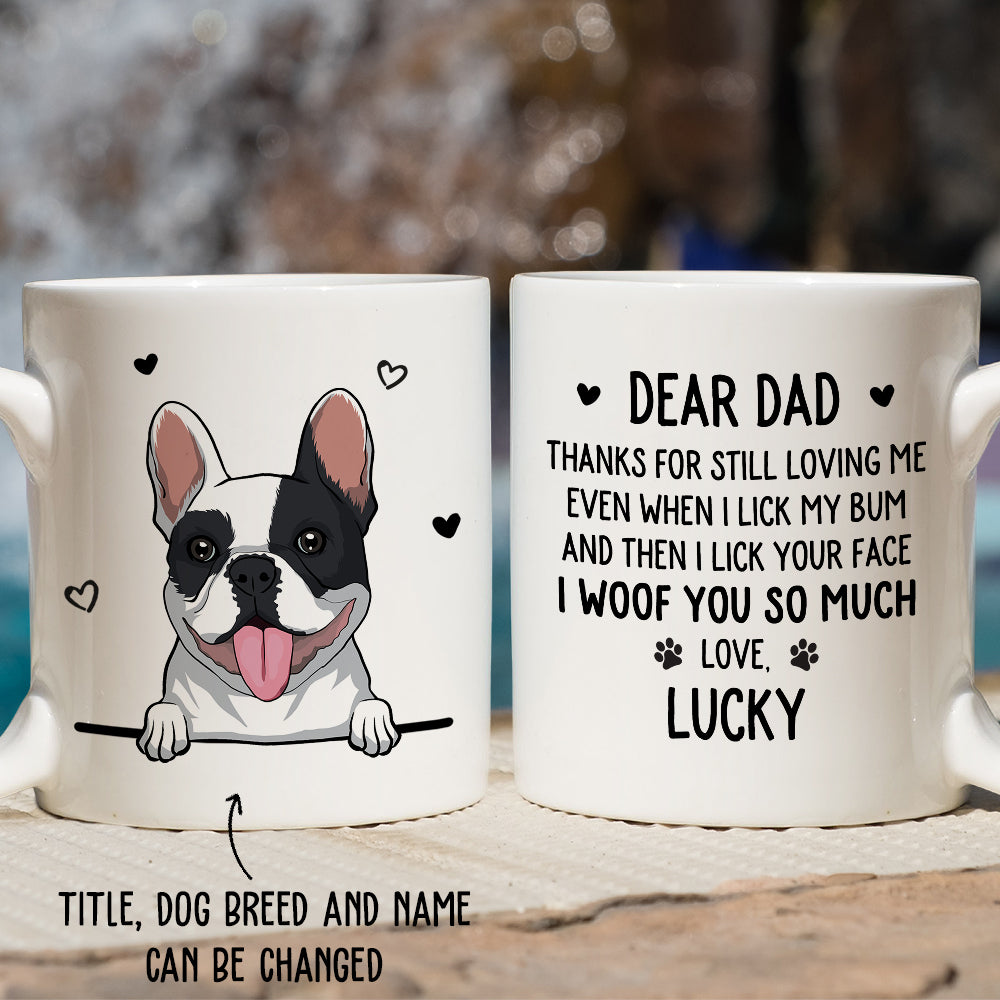 Customizable Personalized Coffee Mug - Ideal Gift for Pet Lovers