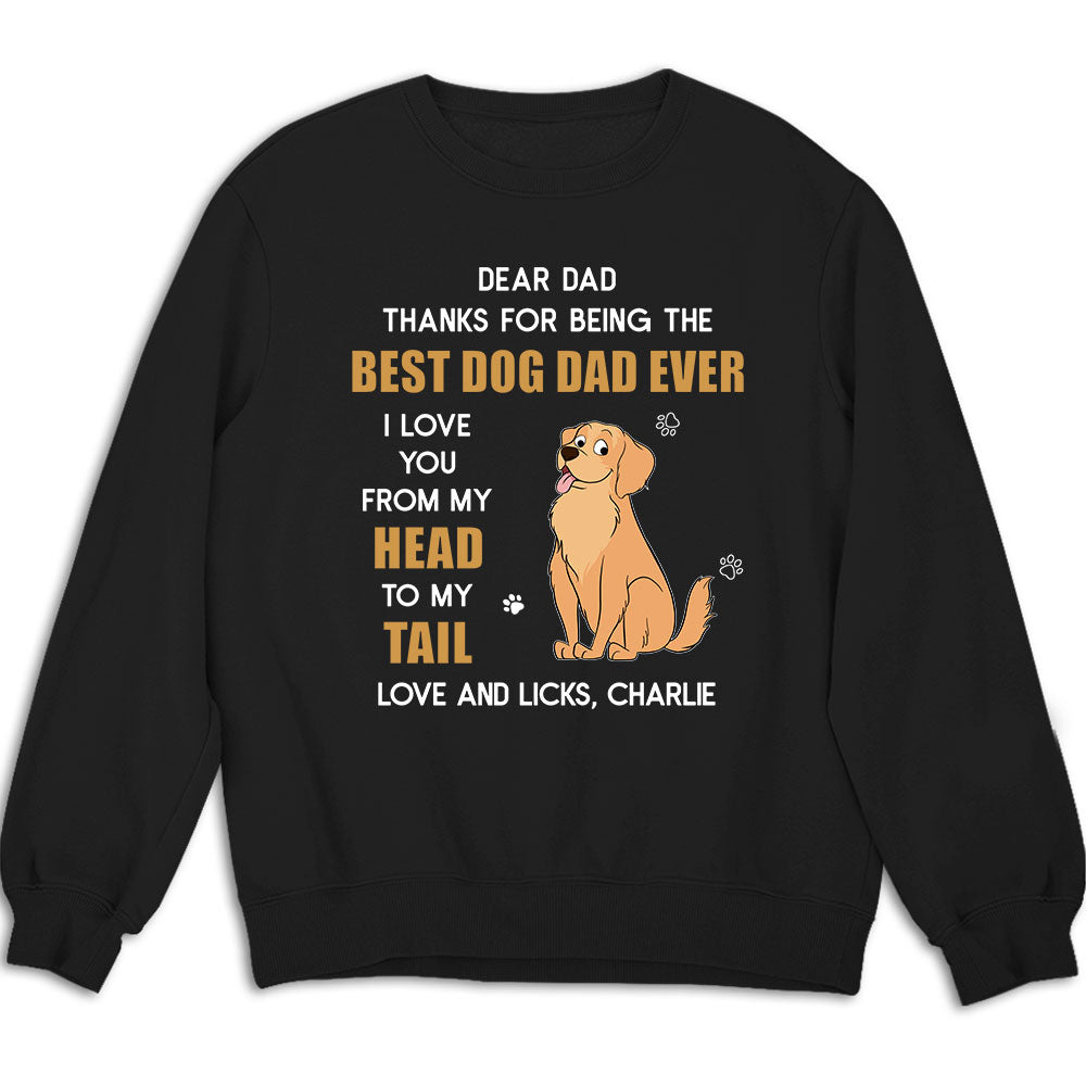 Tail - to - Head Love: Personalized Custom Sweatshirt for Pet Lovers