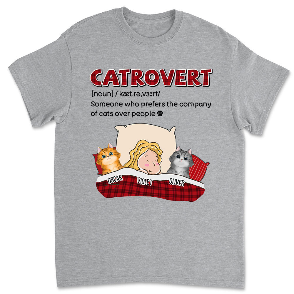 Catrovert - Customizable Unisex Personalized T - shirt for Pet Lovers