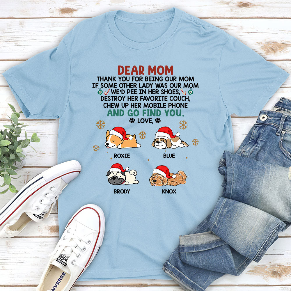Chew His Phone - Customizable Unisex Personalized T-shirt for Pet Lovers