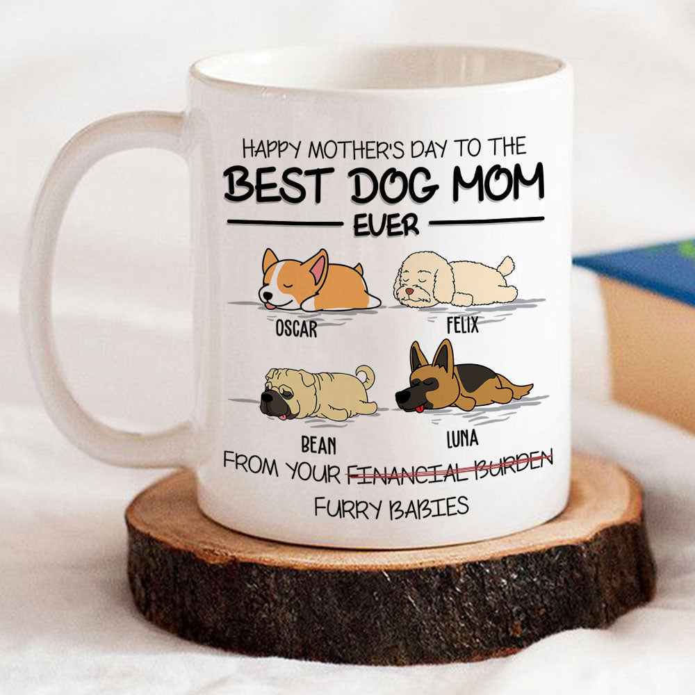 Best Mom Ever - Personalized Custom Coffee Mug for Happy Mother's Day