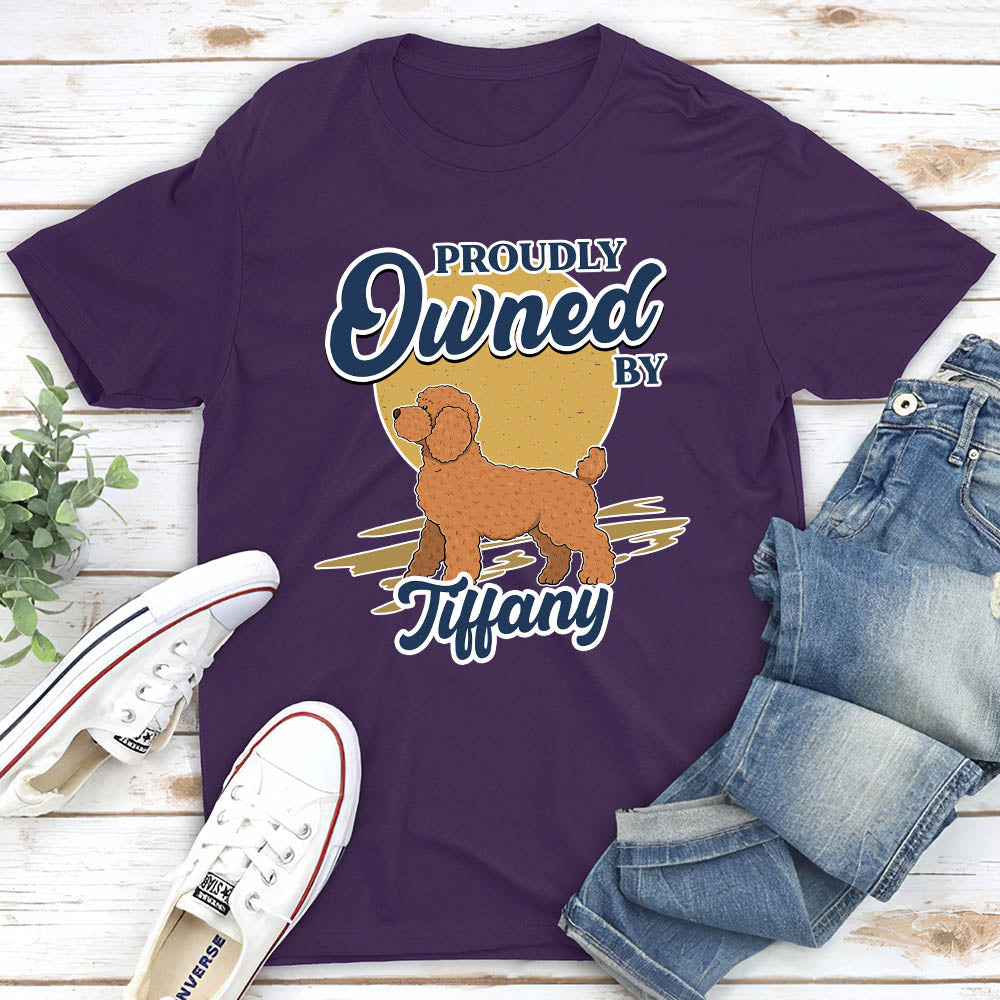 Personalized Unisex Pet Lover's T-shirt - A Proud Ownership