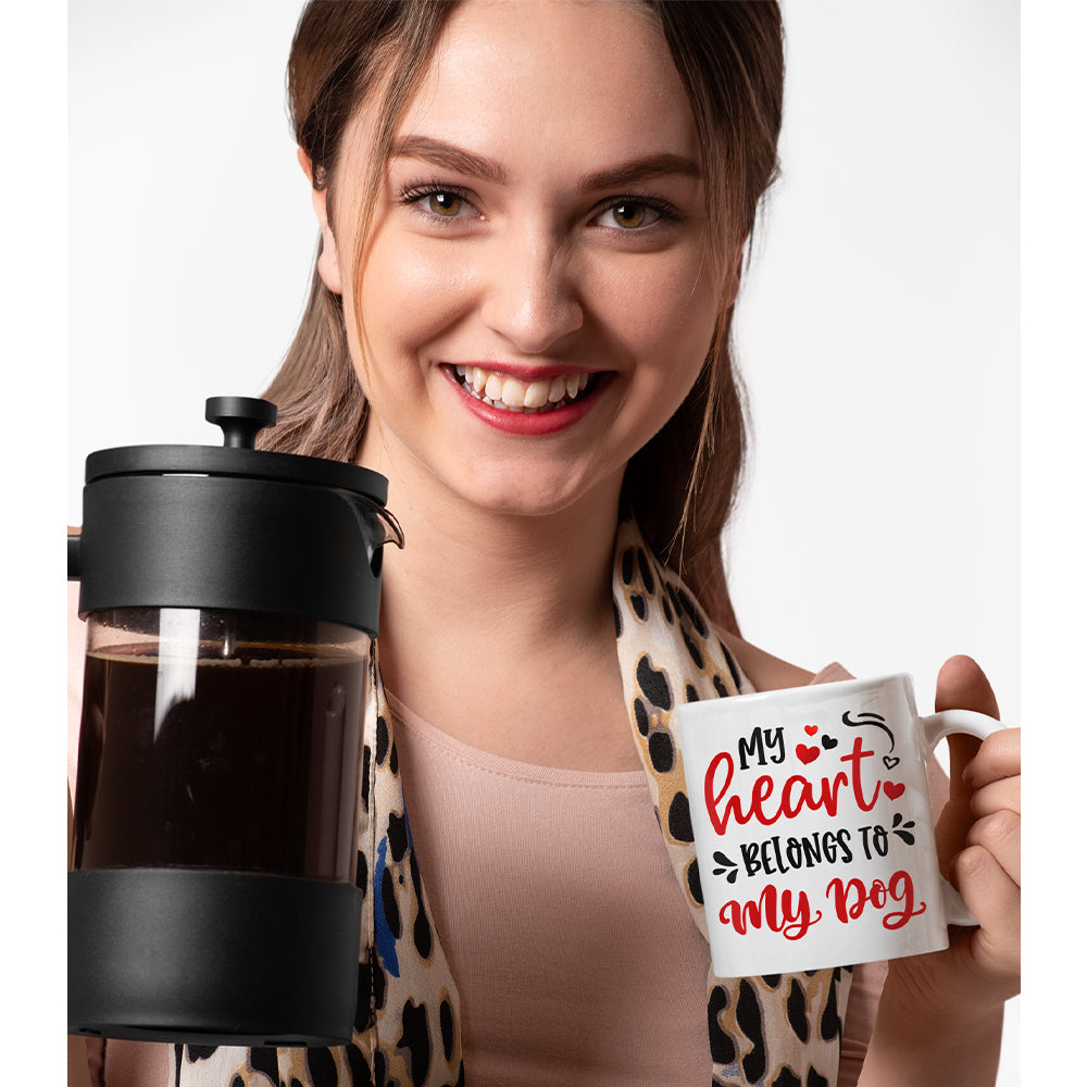 Personalized Custom Coffee Mug - Ideal Gift for Dog Lovers