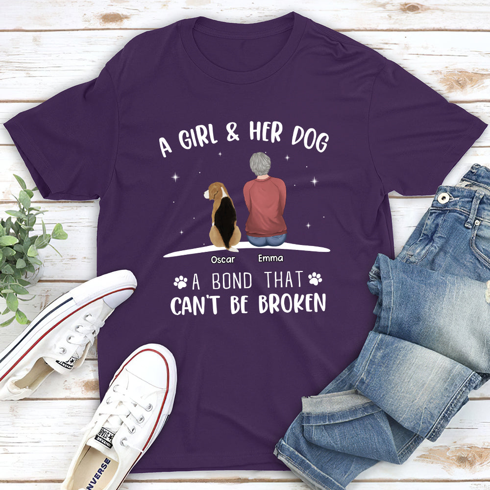 Unbreakable Bond - Personalized Custom Unisex Pet Lover T-shirt