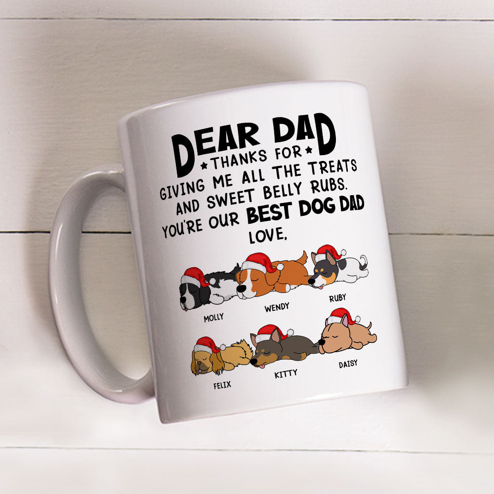 All The Treats - Customizable Personalized Coffee Mug for Pet Lovers
