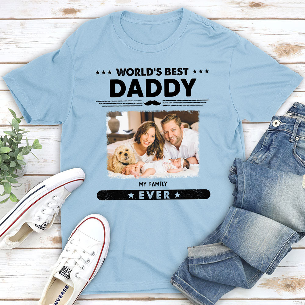Customizable Grandpa Title Personalized Unisex T - shirt for Pet Lovers