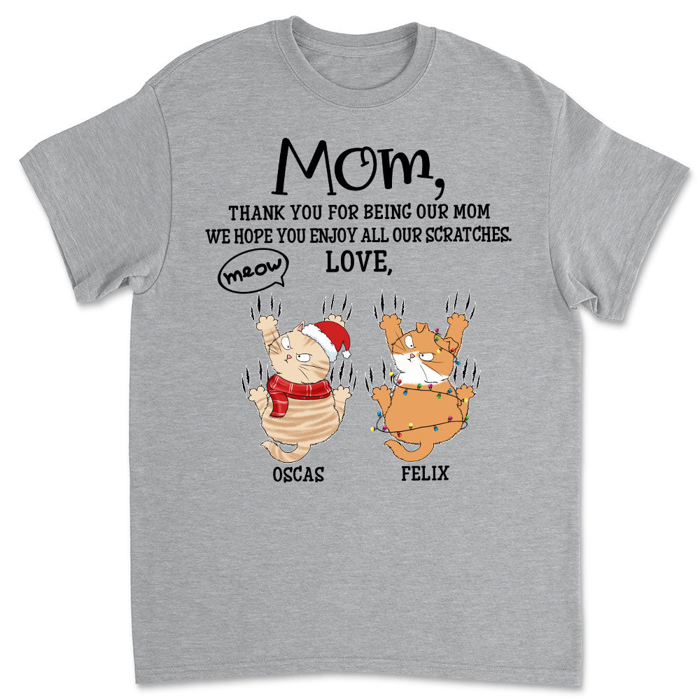 Unique Personalized Unisex T-shirt for Pet Lovers - Enjoy Scratches
