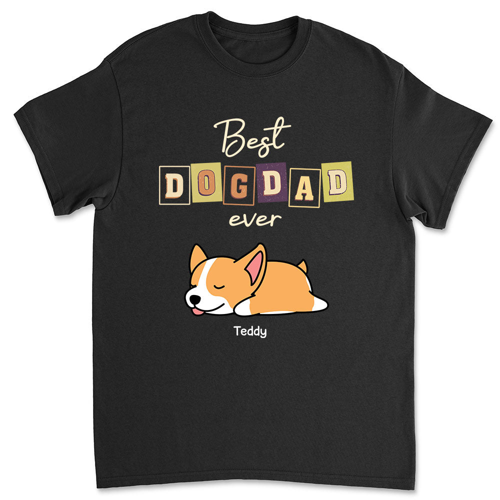 Personalized Custom Unisex My Dog Mom Dad T-shirt - Ideal Gift for Pet Lovers