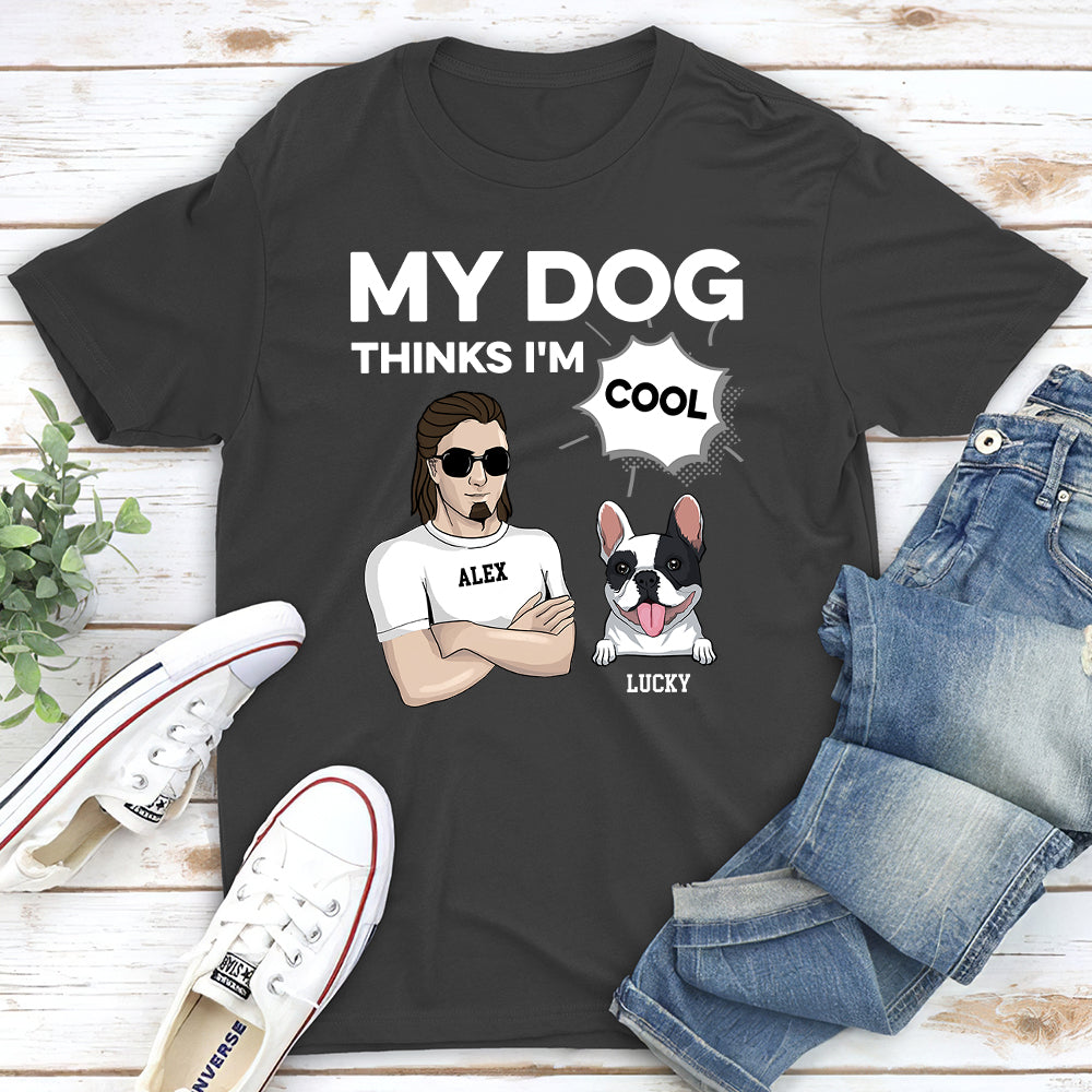 Cool Dog Personalized Unisex Custom T-shirt - Ideal Gift for Pet Lovers