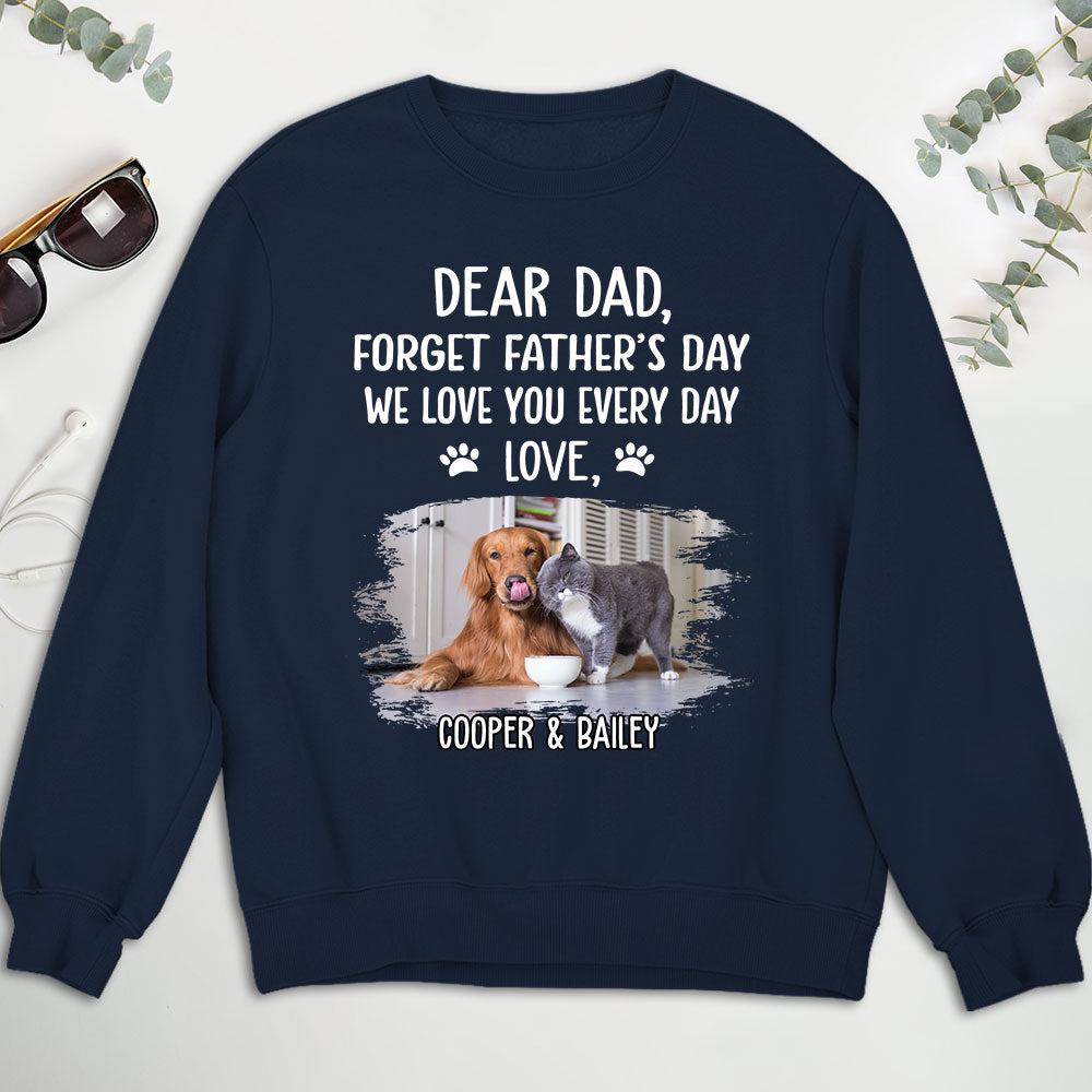 Love You Every Day - Customizable Personalized Sweatshirt for Pet Lovers