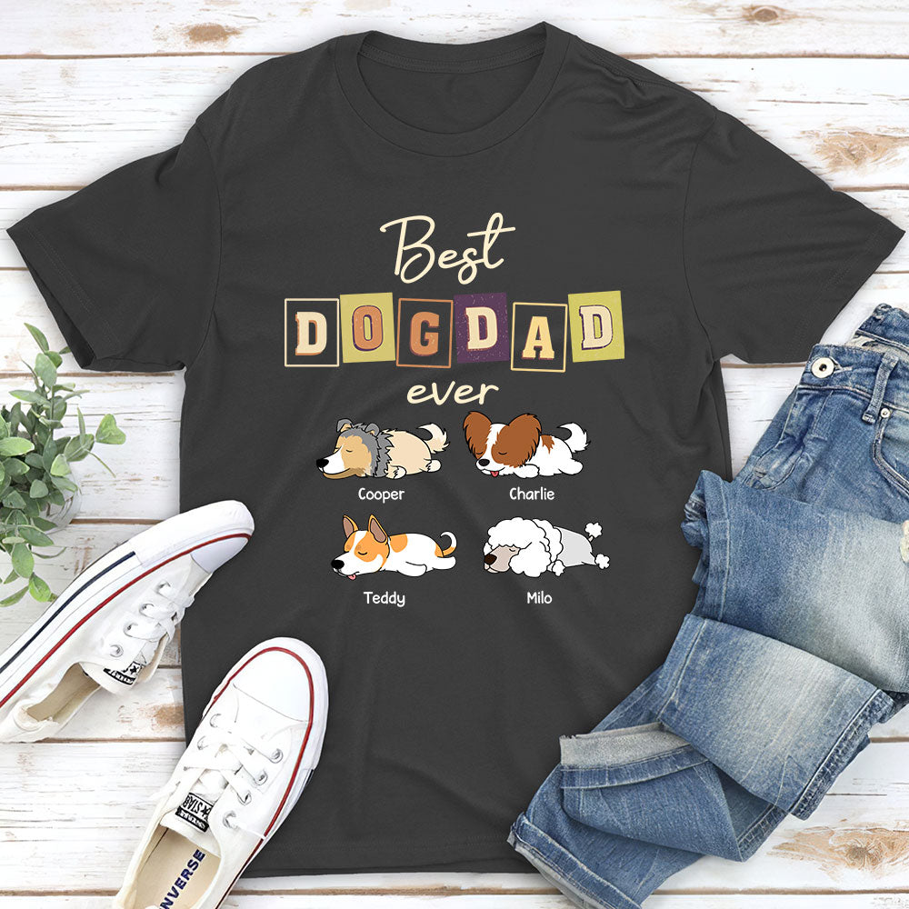 Personalized Custom Unisex My Dog Mom Dad T-shirt - Ideal Gift for Pet Lovers