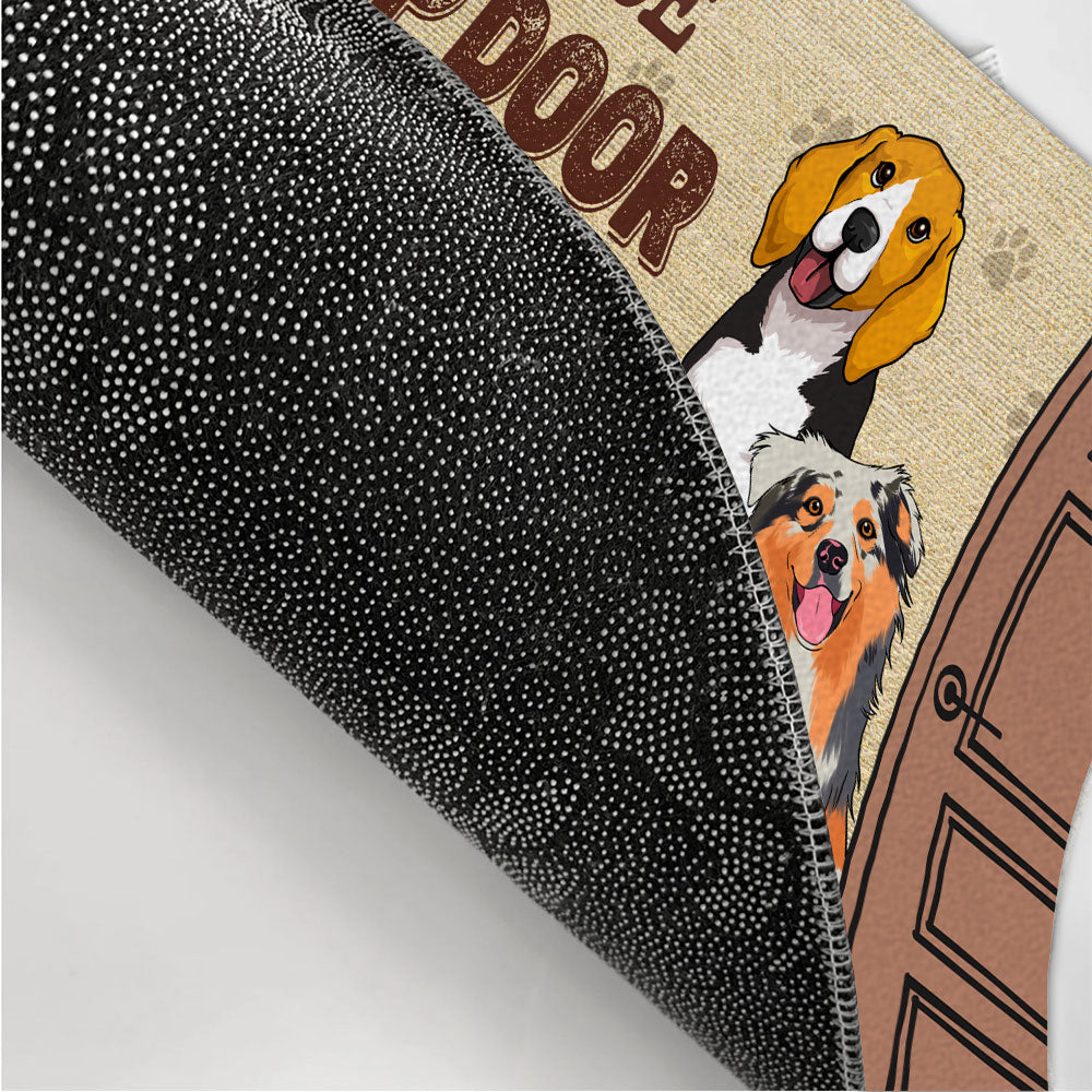 Personalized Dog or Cat Custom Doormat - Ideal for Pet Lovers