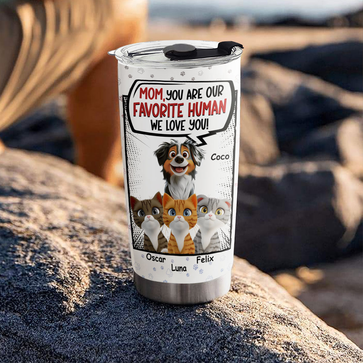 Customizable Favorite Pet Tumbler - Personalized for You