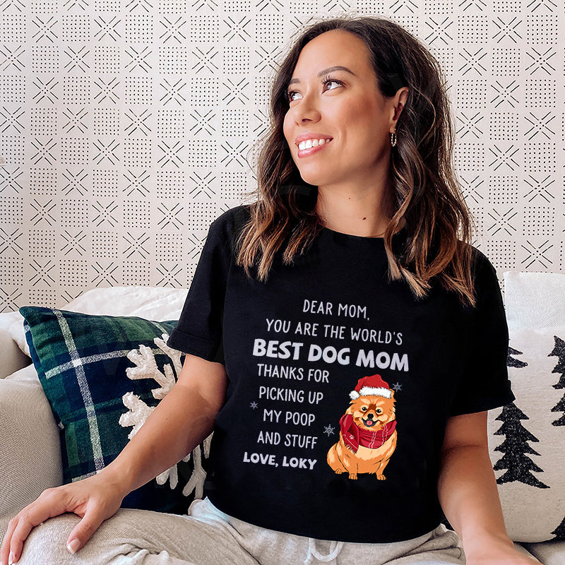 Personalized Thank You Dad/Mom Unisex T-shirt - Ideal Gift for Pet Lovers