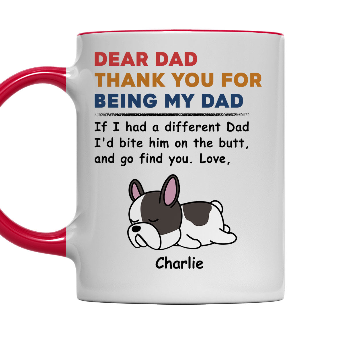 Personalized Custom 'We Will Find You' Accent Mug - Ideal for All Beverages