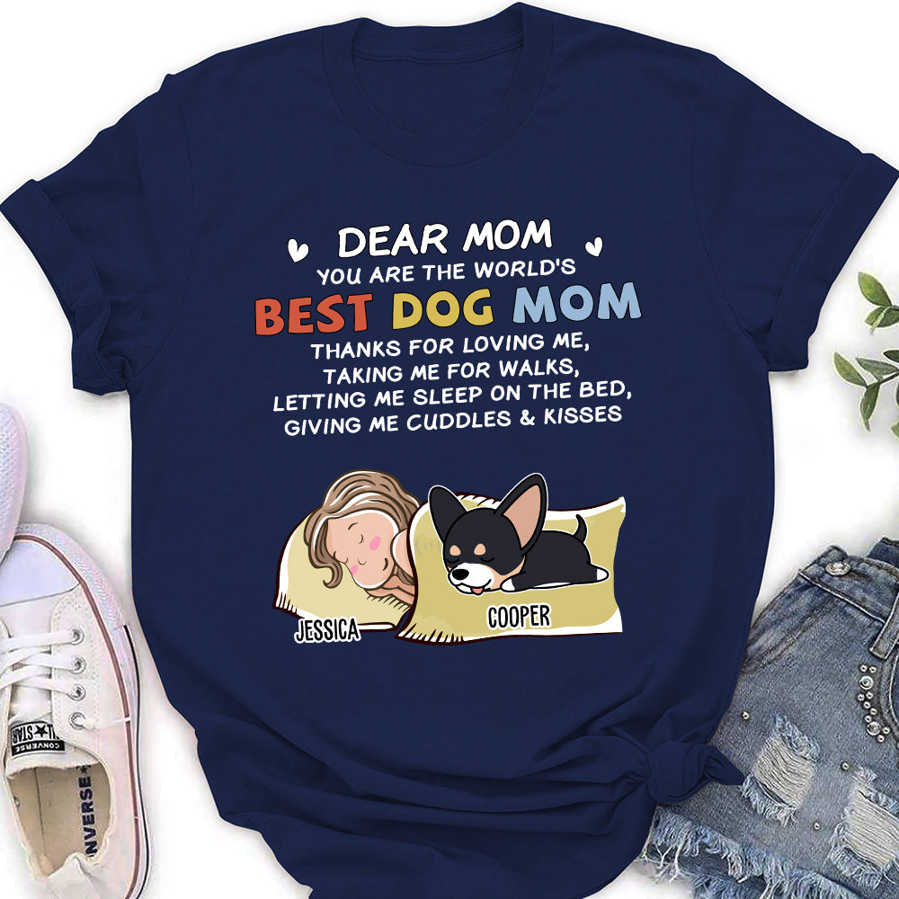 Dear Mom - Customizable Personalized Women's Pet Lover T-shirt