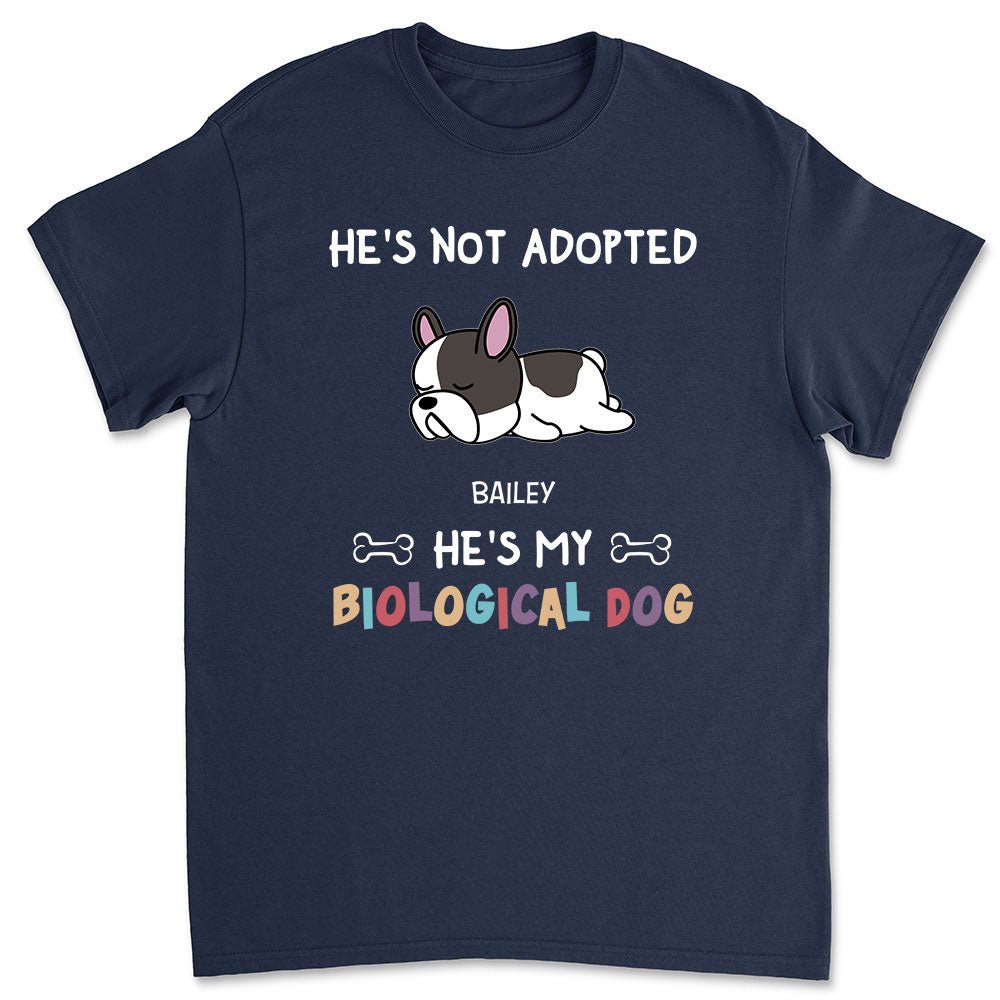 Personalized Custom Unisex My Biological Dog T-shirt - Ideal Gift for Pet Lovers