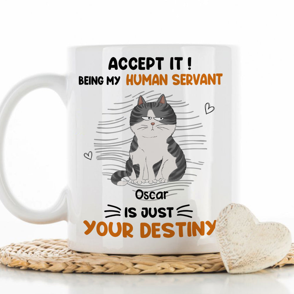 Accept It - Exquisite Personalized Custom Coffee Mug for Pet Lovers