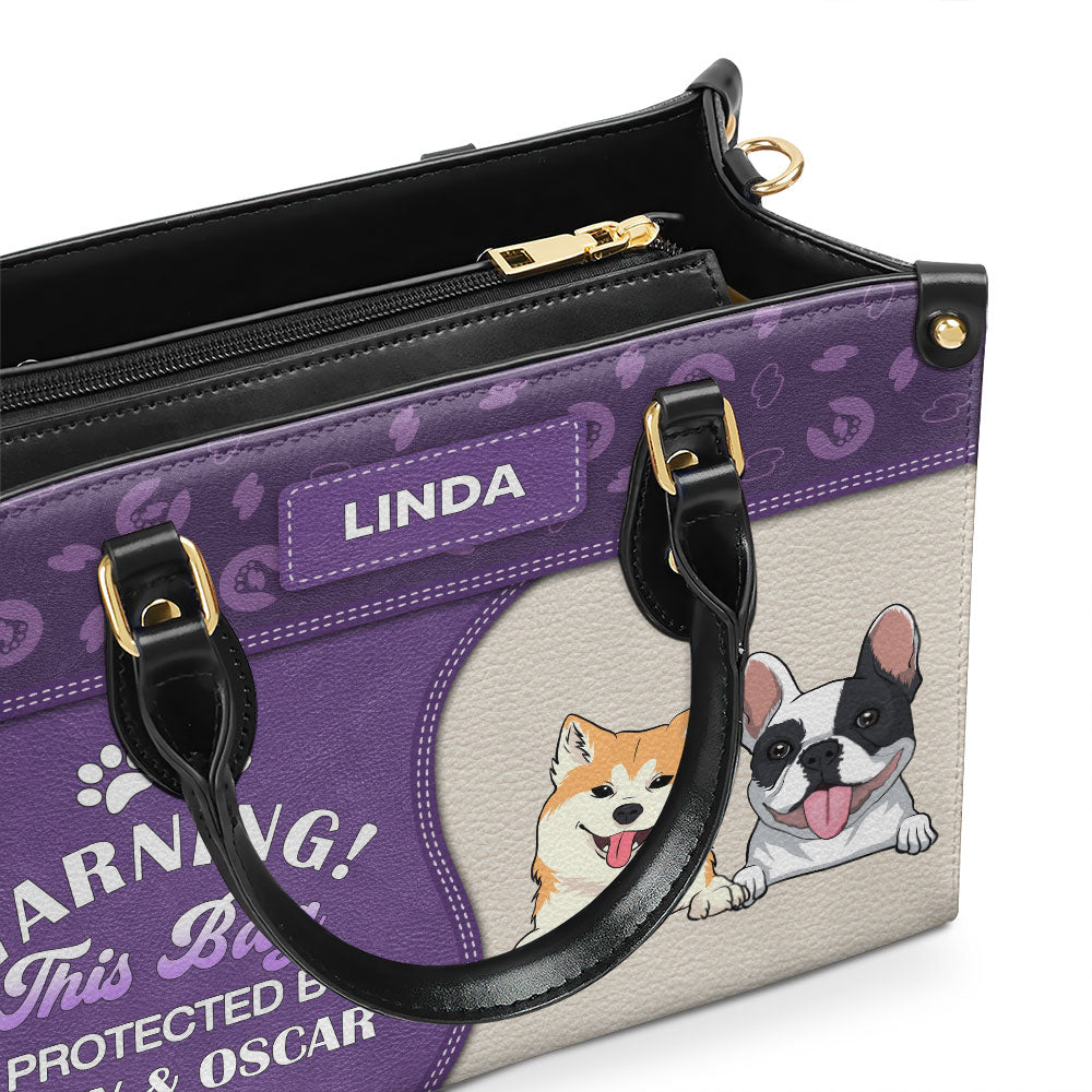 Personalized Custom Leather Bag: Show Your Love for Fur Babies