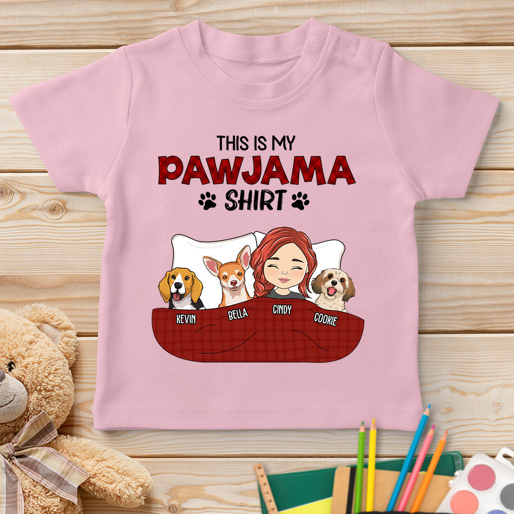 Personalized Pawjama Youth T-shirt - Ideal Gift for Pet Lovers
