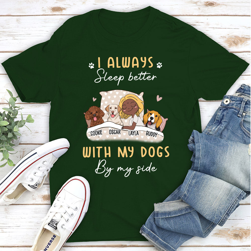 Personalized Unisex Sleep - Enhancing T - shirt for Pet Lovers
