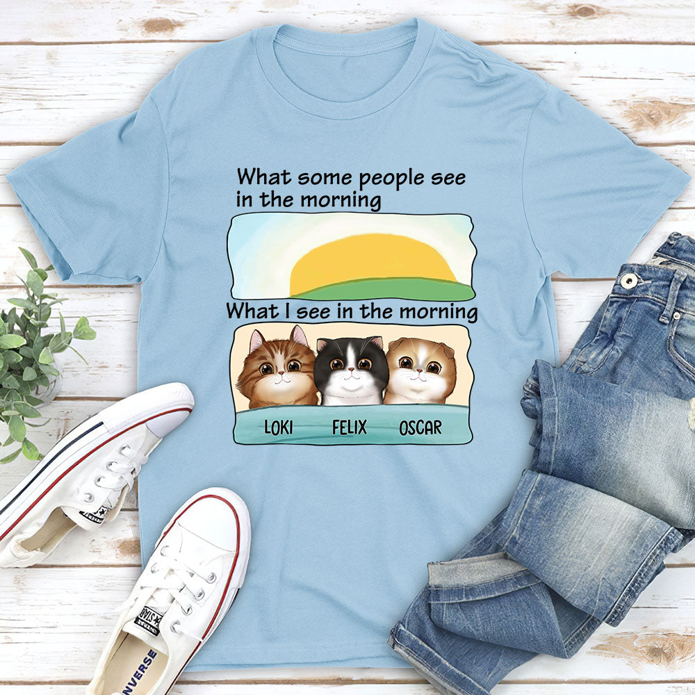 What I See - Personalized Custom Unisex Pet Lover T-shirt