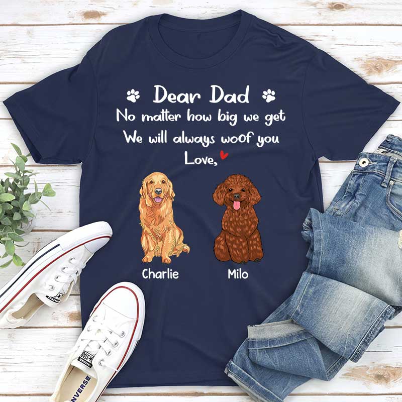 Always Woof You - Customizable Unisex Personalized T - shirt for Pet Lovers
