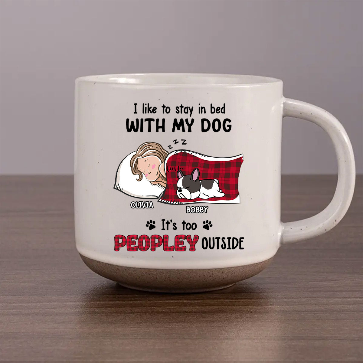 Personalized Custom Ceramic Mug for Cozy Bedtime Beverages