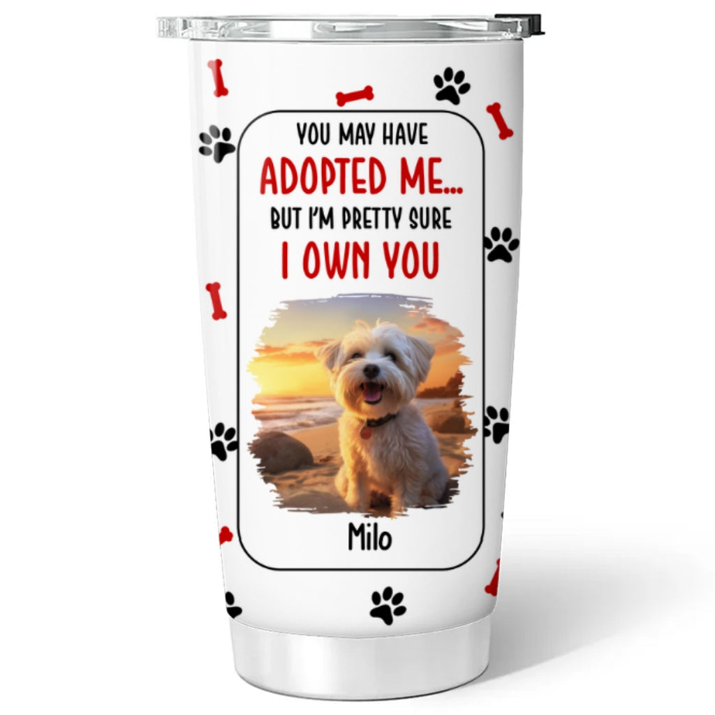 Adopted US Personalized Custom Photo Tumbler - Ideal for Any Occasion