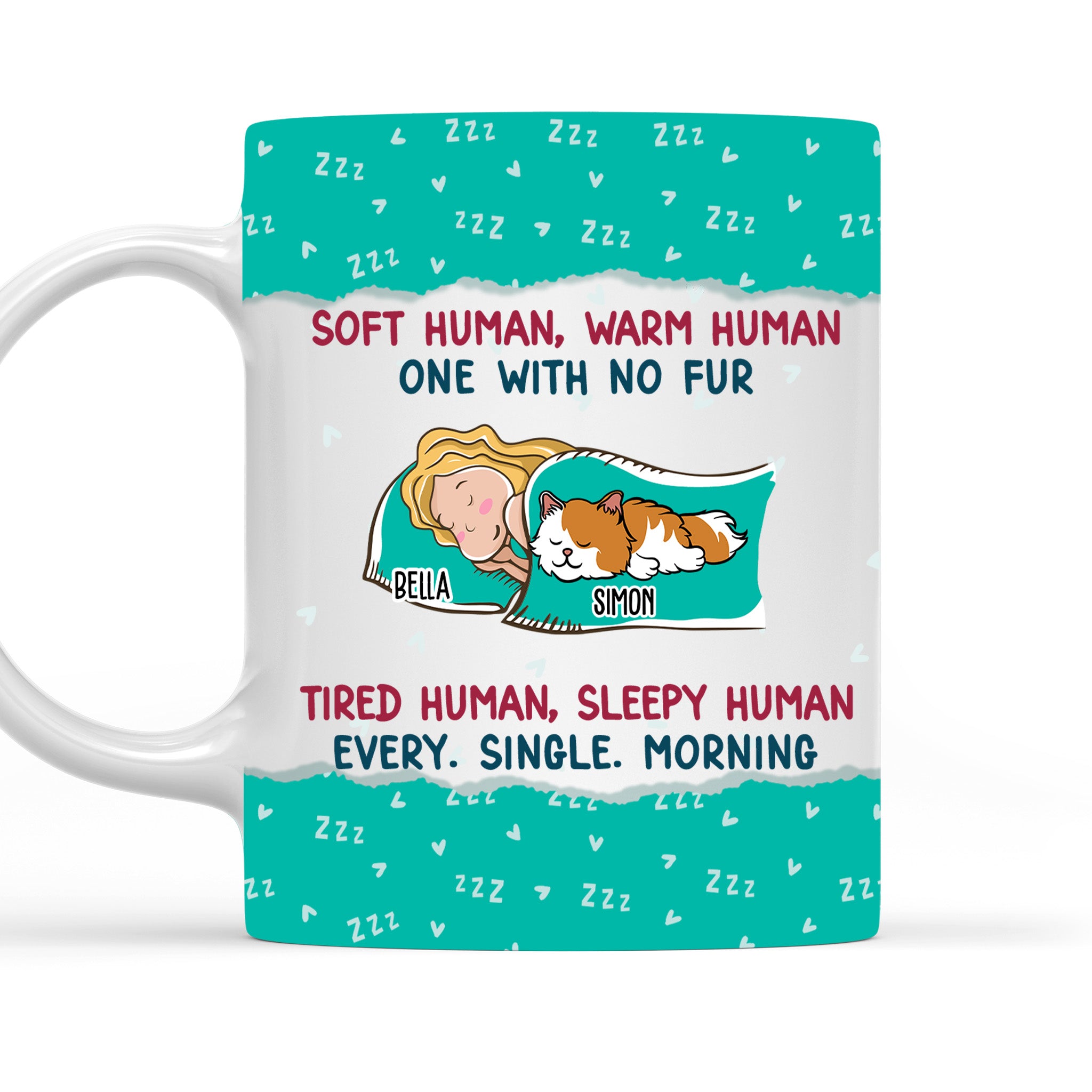 Personalized Soft and Warm Custom Coffee Mug for Pet Lovers