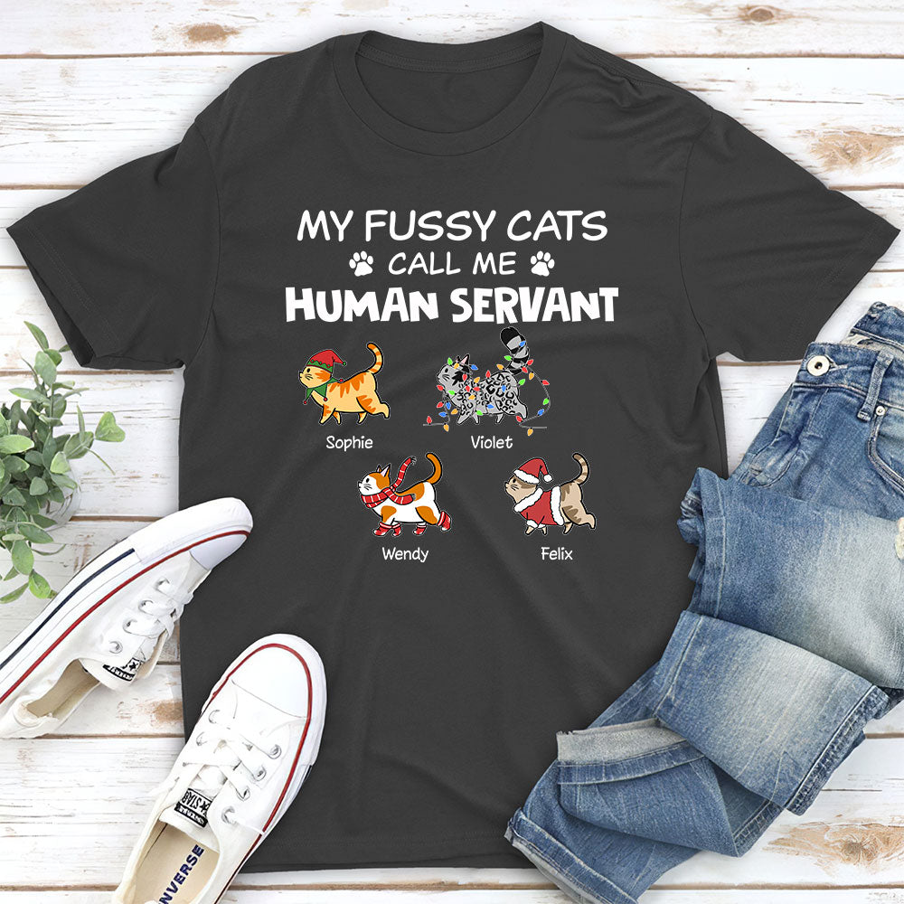 My Fussy Cat - Customizable Unisex Personalized T-shirt for Pet Lovers