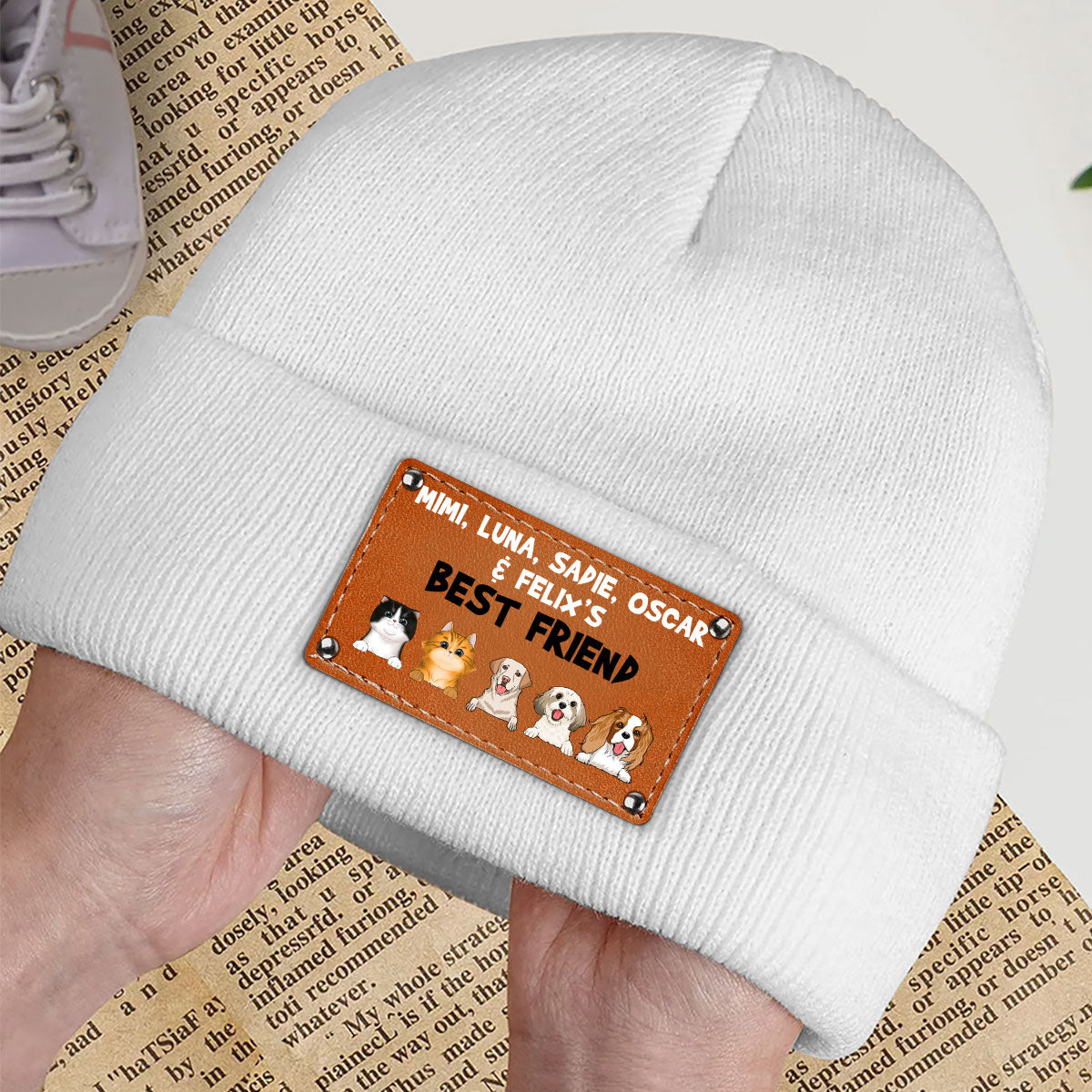 Personalized Custom Baby Beanie: The New Best Friend for Pet - Loving Families